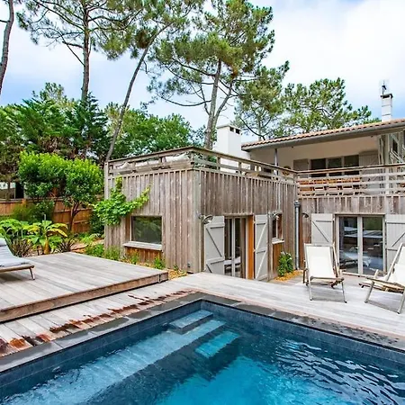 Villa Avec Piscine Chauffee A La Pointe Lege-Cap-Ferret